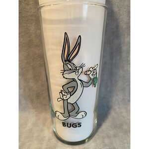 1998 Bugs Bunny Drinking Glass Warner Bros. Tumber‎ VTG